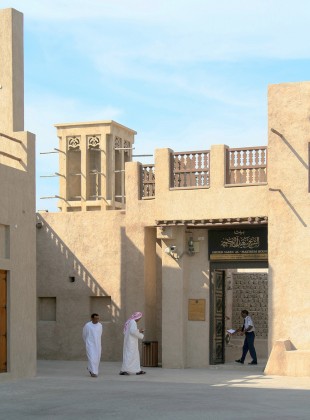 The house of Sheik Saeed bin Maktoum Al-Maktoum