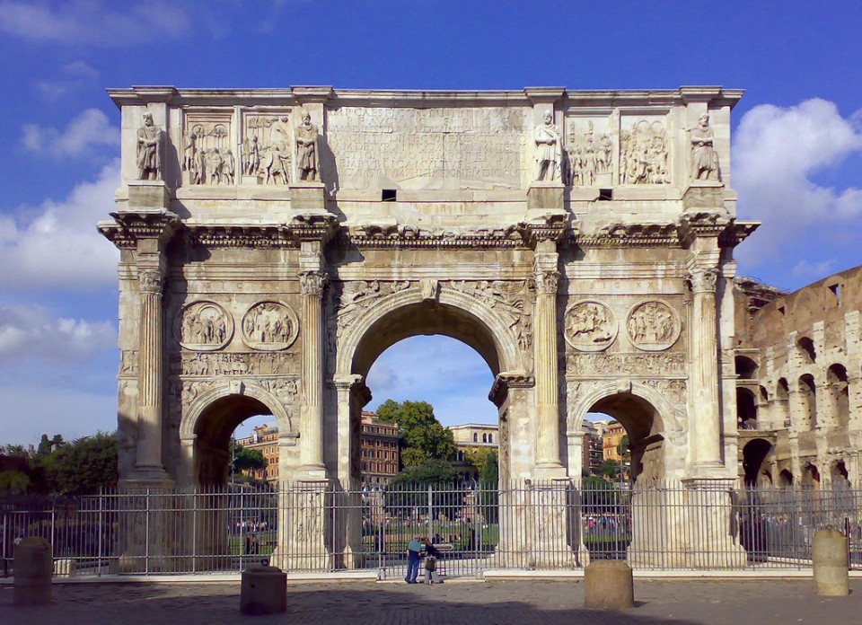 The Arch of Constantine
(Image Source)