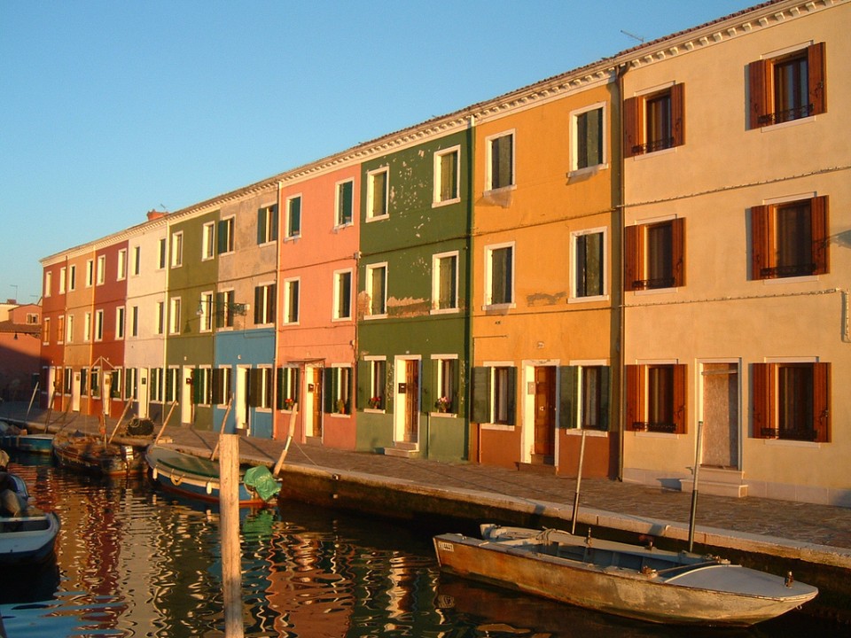 Burano, near Venice, Italy
(Image Source)