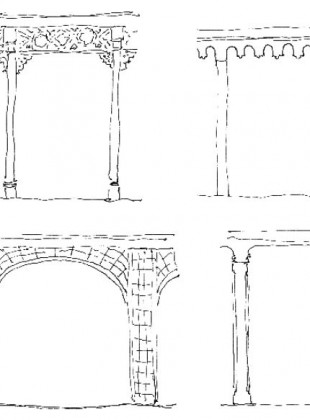 Fig. 10: Typical Anglo-Caribbean structural motifs.