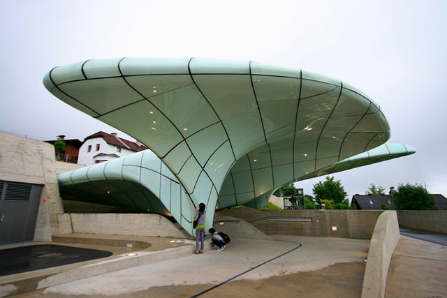 Zaha Hadid's Nordpark Railway Station