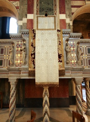 The Cosmatesque ambo at Westminster Cathedral
[Photo by Br. Lawrence Lew O.P.]