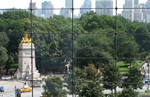 The view from the Time Warner Center